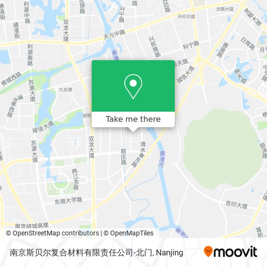 南京斯贝尔复合材料有限责任公司-北门 map