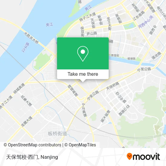 天保驾校-西门 map