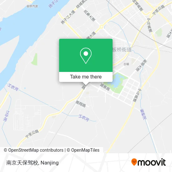 南京天保驾校 map