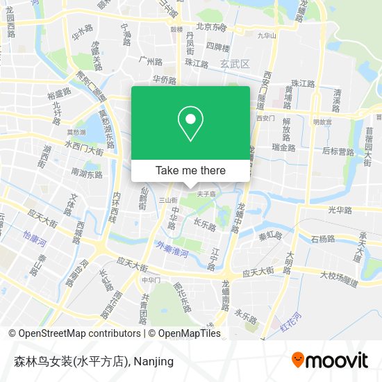 森林鸟女装(水平方店) map