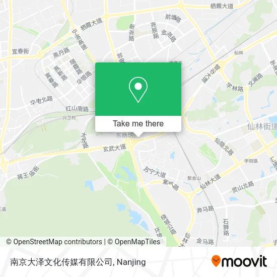 南京大泽文化传媒有限公司 map