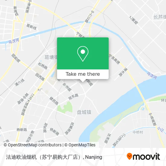 法迪欧油烟机（苏宁易购大厂店） map