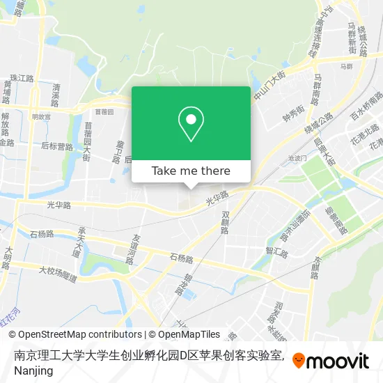 南京理工大学大学生创业孵化园D区苹果创客实验室 map