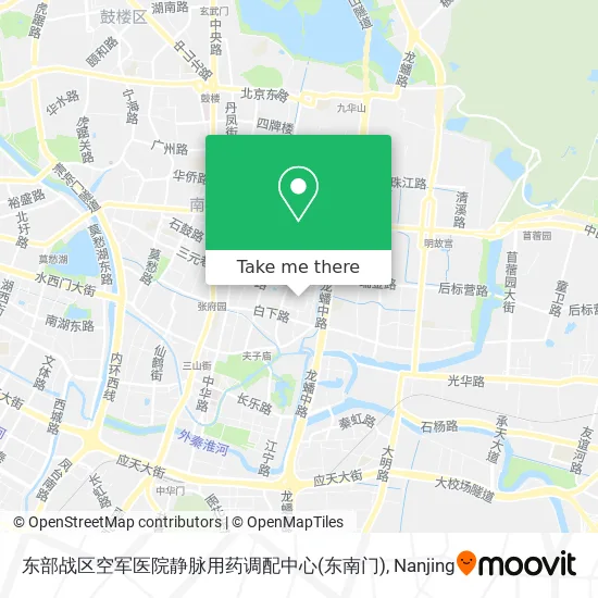 东部战区空军医院静脉用药调配中心(东南门) map