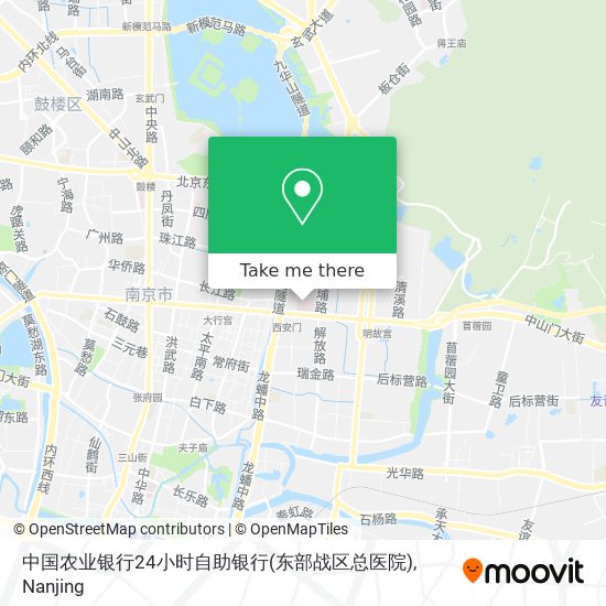 中国农业银行24小时自助银行(东部战区总医院) map
