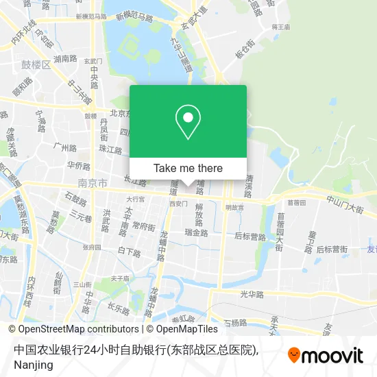 中国农业银行24小时自助银行(东部战区总医院) map