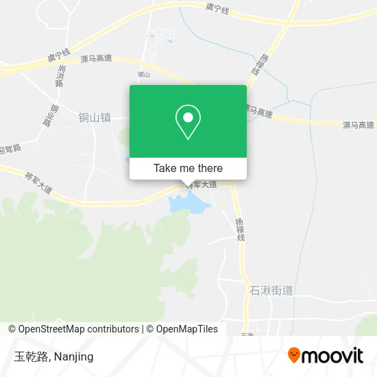 玉乾路 map