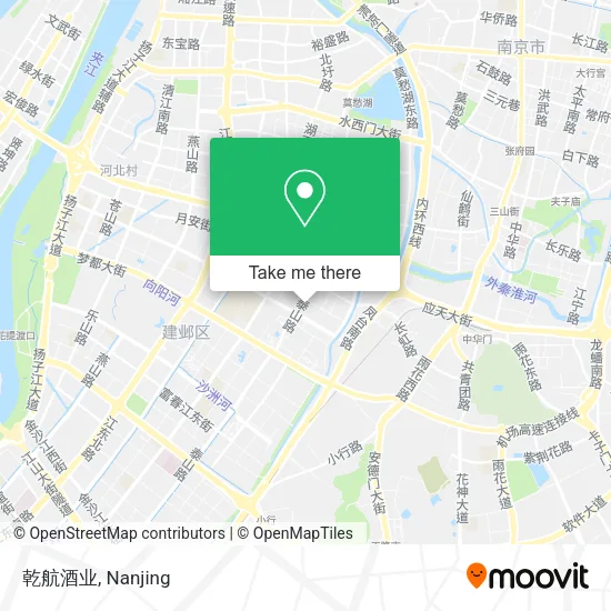 乾航酒业 map