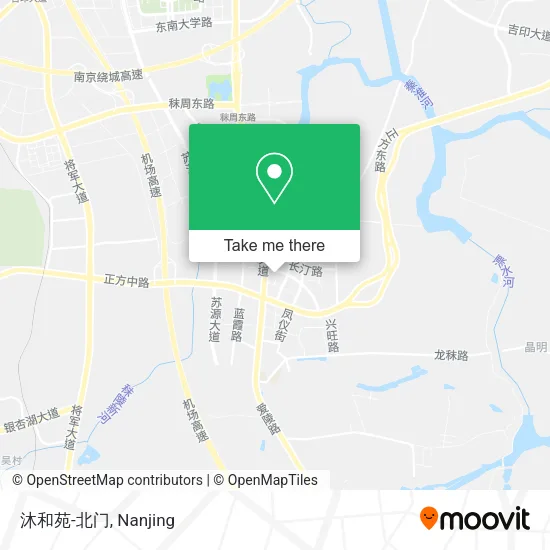 沐和苑-北门 map