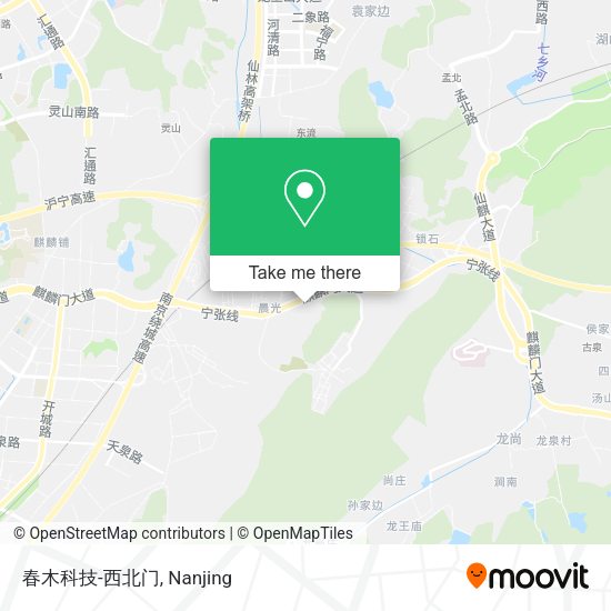 春木科技-西北门 map