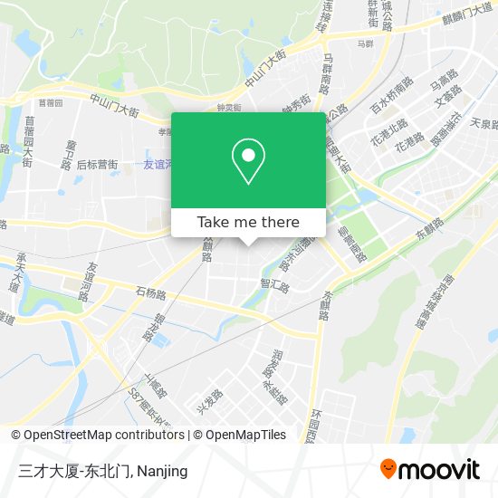 三才大厦-东北门 map