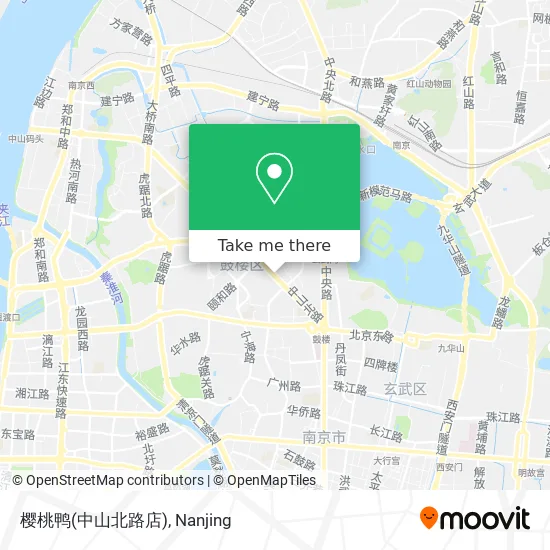 樱桃鸭(中山北路店) map