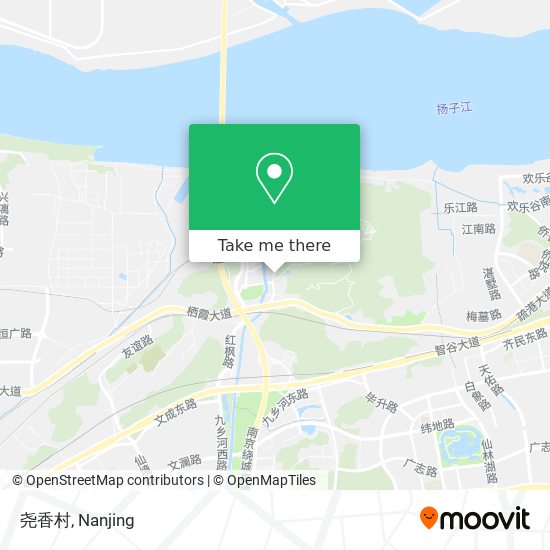 尧香村 map