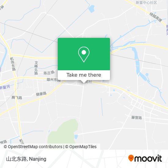 山北东路 map