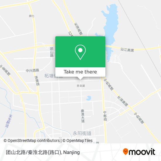团山北路/秦淮北路(路口) map