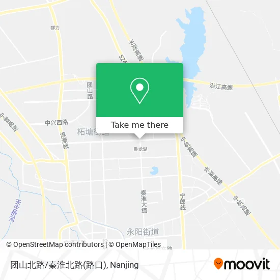 团山北路/秦淮北路(路口) map