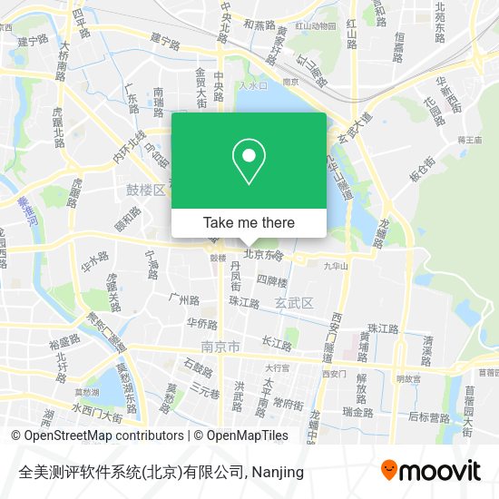 全美测评软件系统(北京)有限公司 map