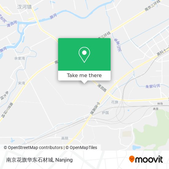 南京花旗华东石材城 map