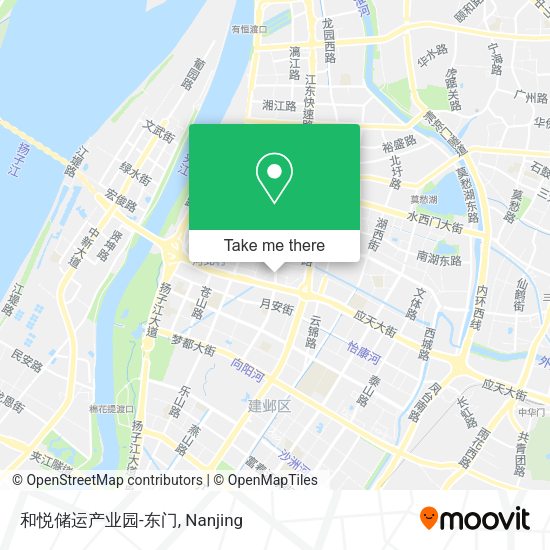 和悦储运产业园-东门 map