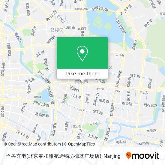 怪兽充电(北京羲和雅苑烤鸭坊德基广场店) map
