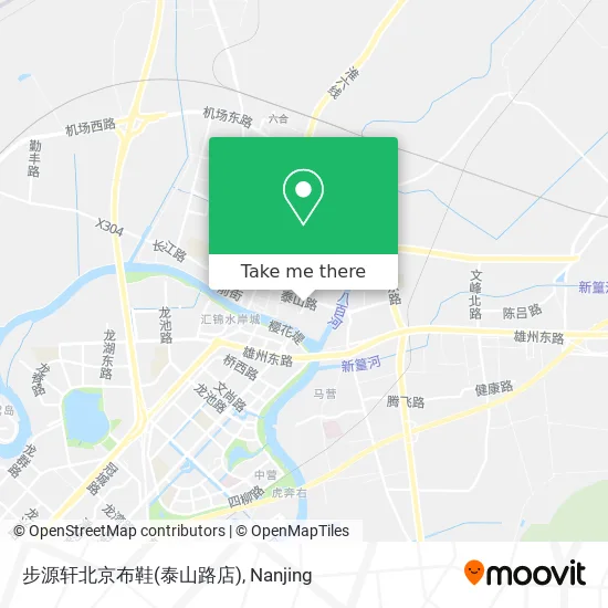 步源轩北京布鞋(泰山路店) map