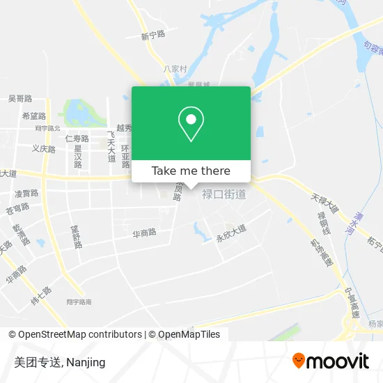 美团专送 map