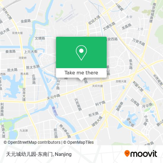 天元城幼儿园-东南门 map