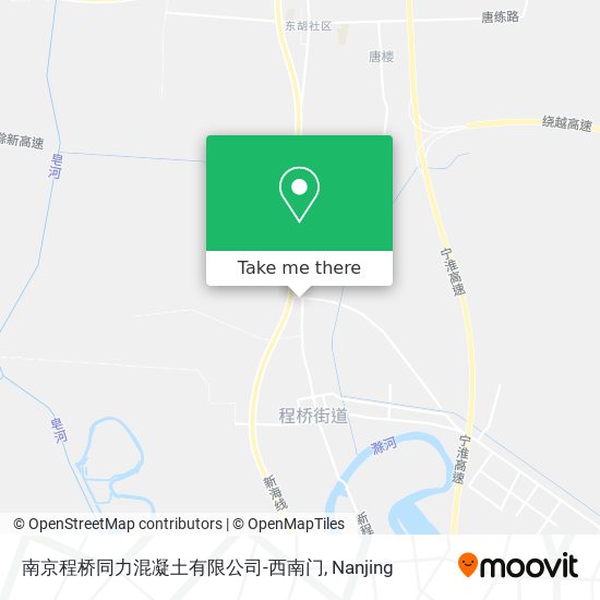 南京程桥同力混凝土有限公司-西南门 map