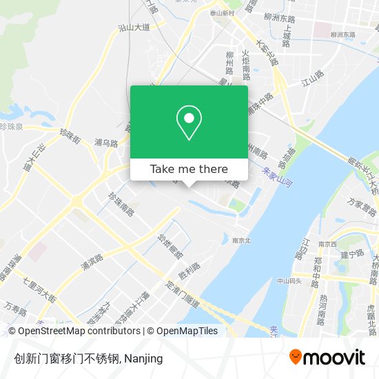 创新门窗移门不锈钢 map