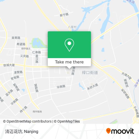 清迈花坊 map