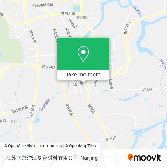 江苏南京沪江复合材料有限公司 map