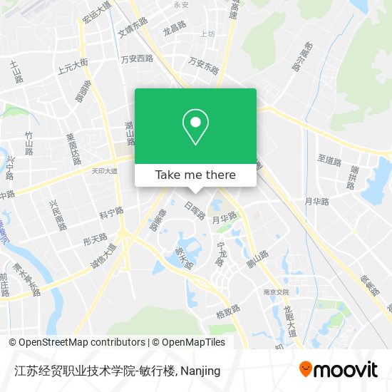 江苏经贸职业技术学院-敏行楼 map