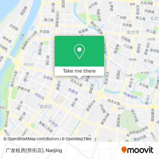 广发租房(所街店) map