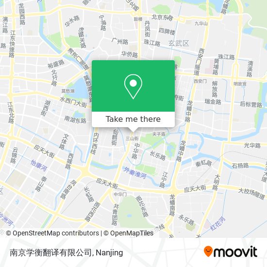 南京学衡翻译有限公司 map