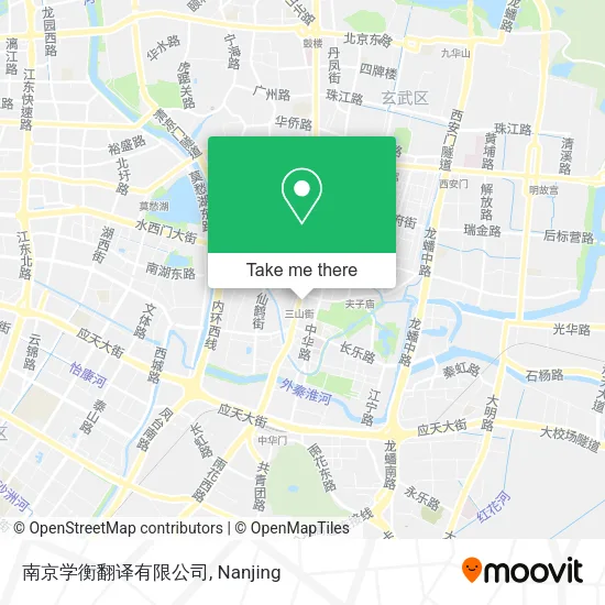 南京学衡翻译有限公司 map