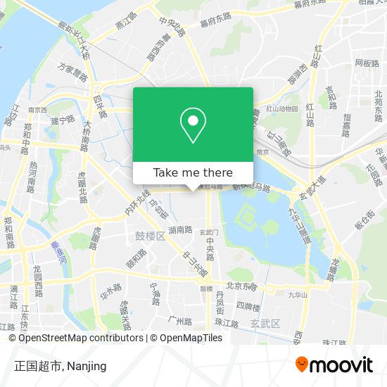 正国超市 map