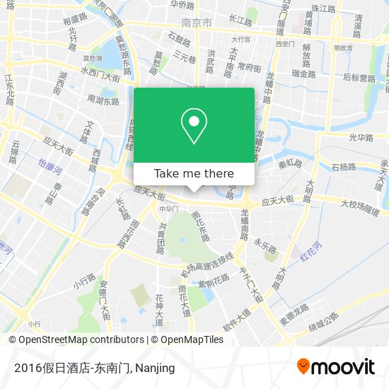 2016假日酒店-东南门 map