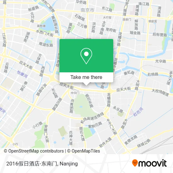2016假日酒店-东南门 map