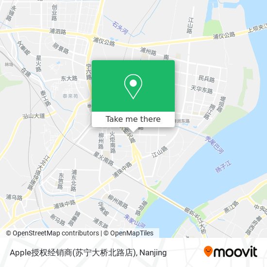 Apple授权经销商(苏宁大桥北路店) map