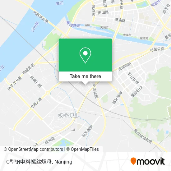 C型钢电料螺丝螺母 map