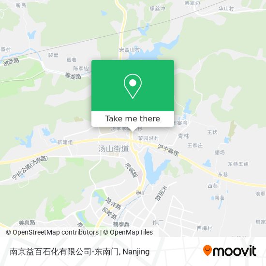 南京益百石化有限公司-东南门 map