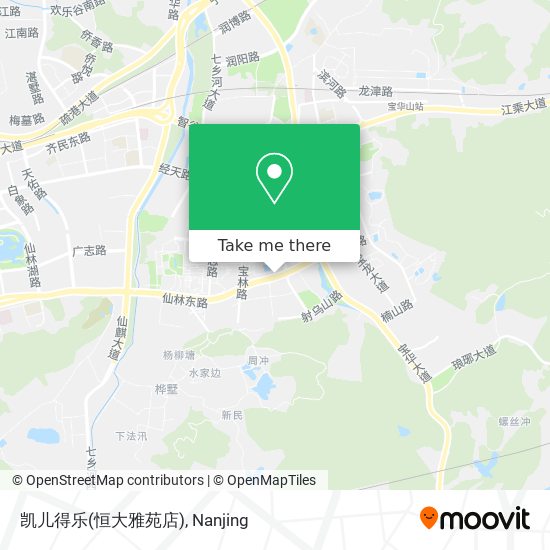 凯儿得乐(恒大雅苑店) map