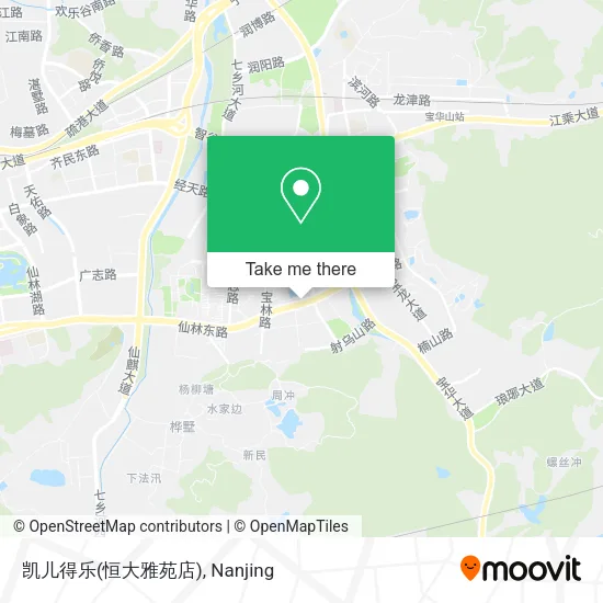 凯儿得乐(恒大雅苑店) map