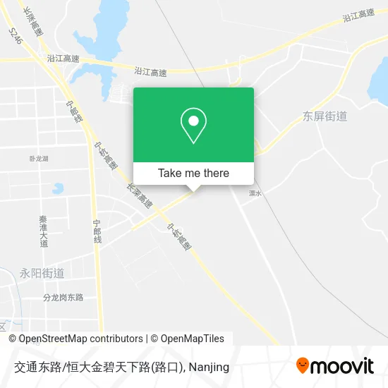 交通东路/恒大金碧天下路(路口) map
