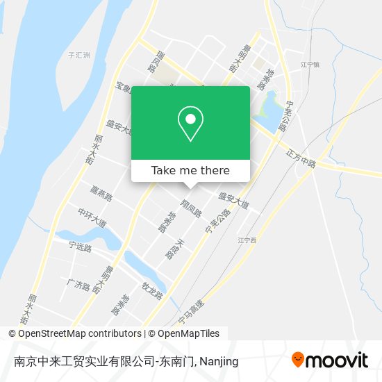南京中来工贸实业有限公司-东南门 map