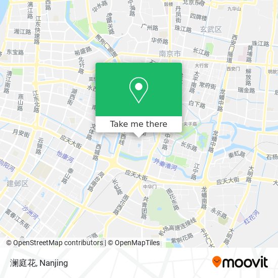澜庭花 map