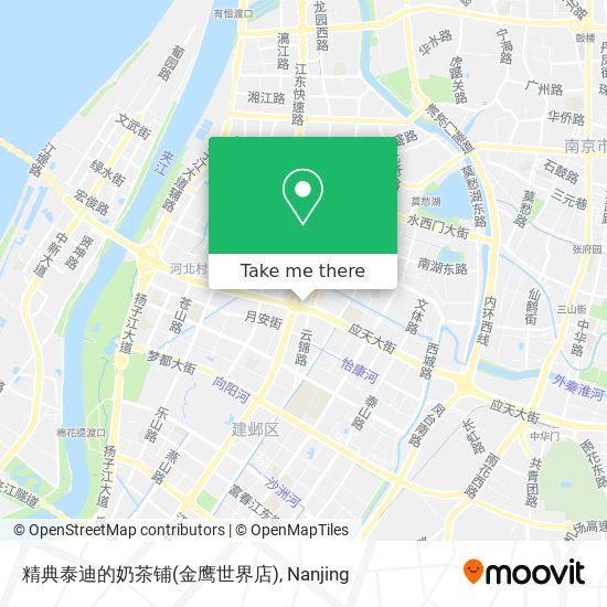 精典泰迪的奶茶铺(金鹰世界店) map