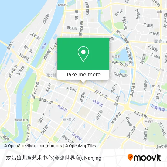 灰姑娘儿童艺术中心(金鹰世界店) map