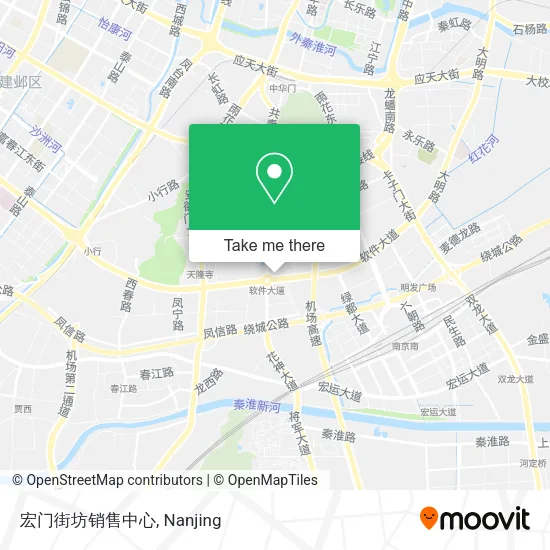 宏门街坊销售中心 map