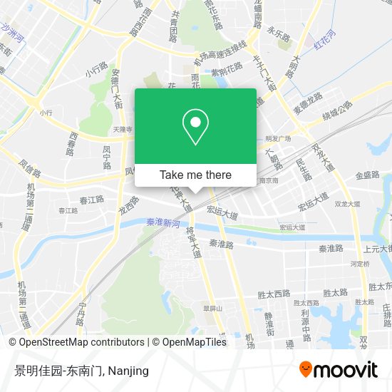 景明佳园-东南门 map